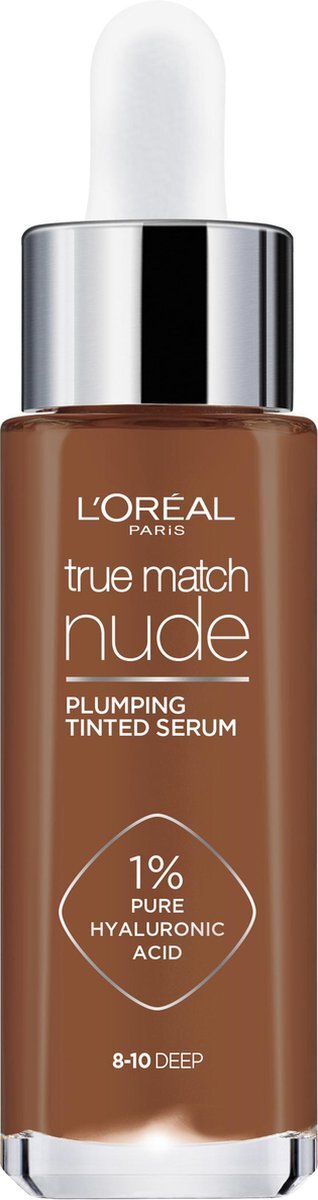 L'Oréal L'Oréal Paris - True Match Getint Serum - 8-10 Deep - Getint Serum, verrijkt met 1% hyaluronzuur - 30ml