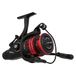 PENN Fierce IV Live Liner 4000 Vishaspel, kustvisserij, multifunctionele molen voor boot, kajak, kust, jigging, surfen en veelzijdig gebruik, uniseks, zwart/rood
