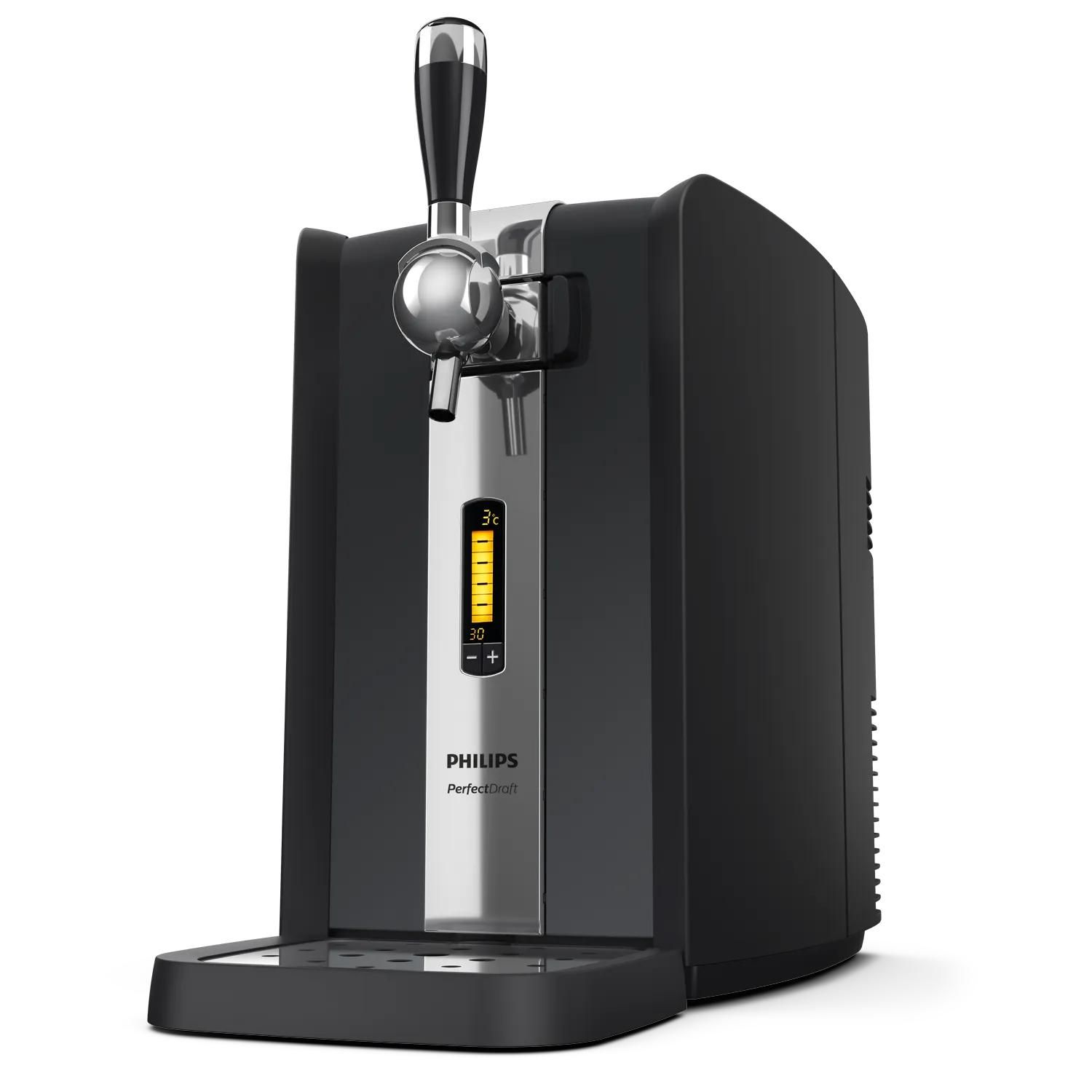 Philips PerfectDraft HD3720/25 Thuistap - Zwart/Chroom