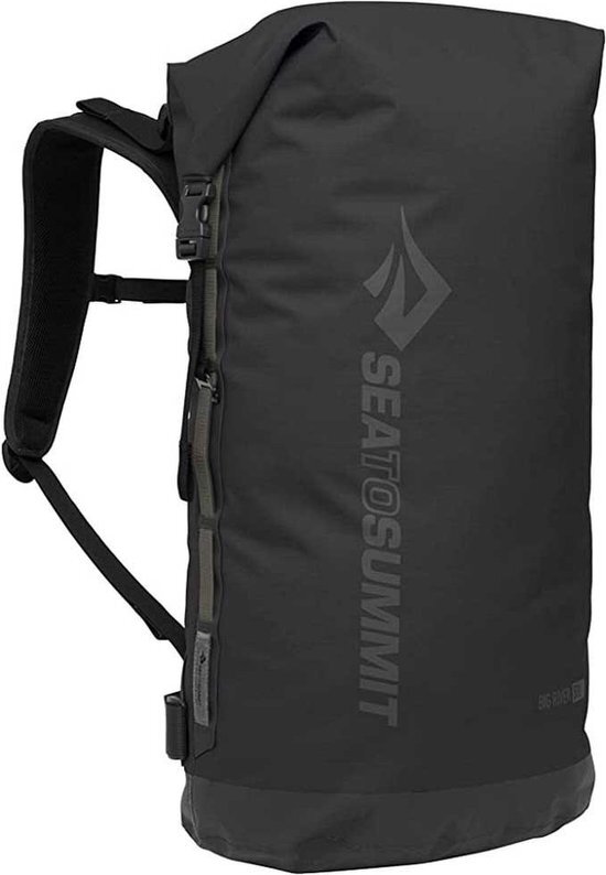 Sea to Summit Big River Dry Rugzak 50l, zwart