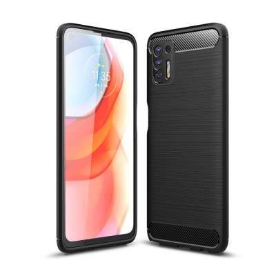 qMust Motorola Moto G Stylus 2021 Rugged TPU Case - Zwart