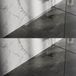 Brauer Douchegoot met Multifunctioneel Rooster en Flens Voor Wandmontage - 90 cm - Rvs Geborsteld