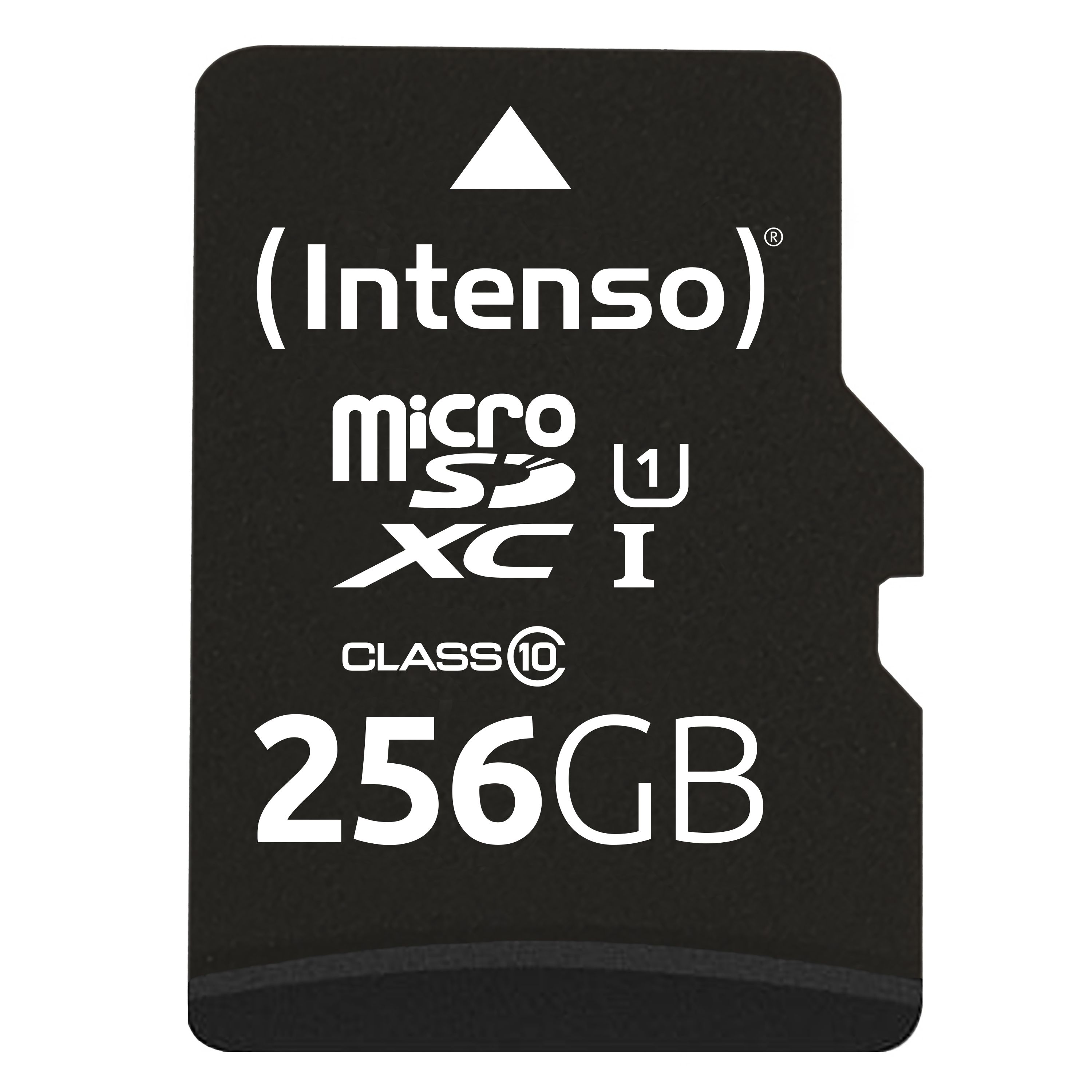 Intenso 256GB MicroSDXC geheugenkaart UHS-I Premium - Class 10 - met SD adapter