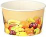 PAPSTAR 200 IJsbekers, karton rond 125 ml Ø 8 cm · 4,8 cm "Fruit"