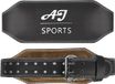 AJ-Sports Lifting belt - Taille L - Gesp met rol - Powerlift riem - Fitness riem - Weightlifting belt - Riem voor gewichtheffen - Krachttraining - Powerlifting - Fitness - Leren Riem