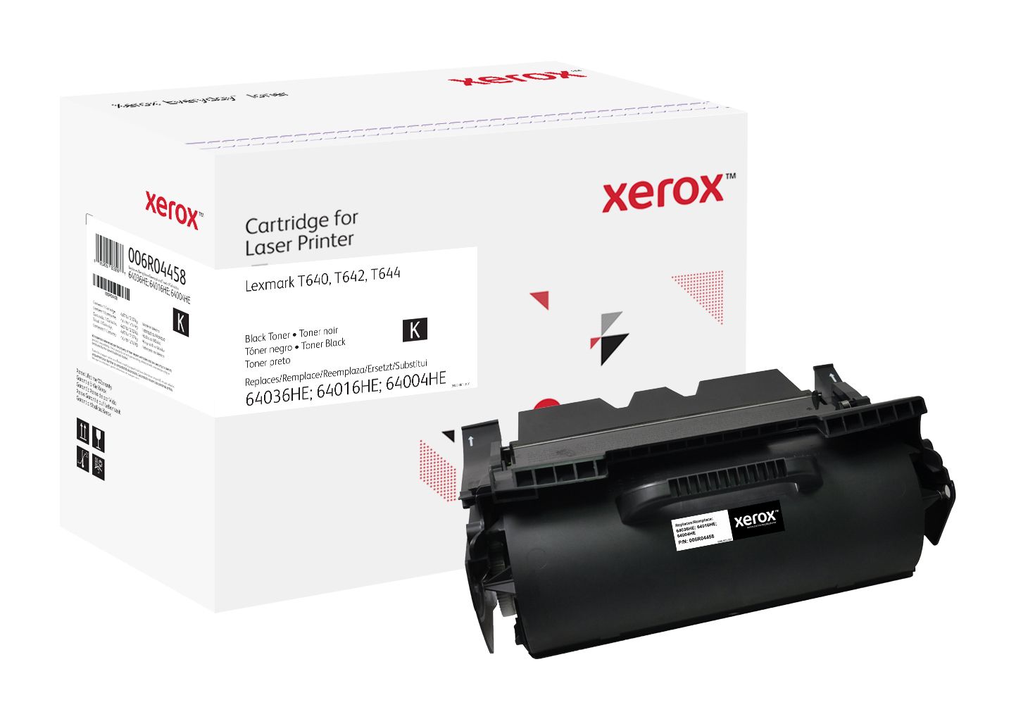 Everyday Zwart Toner voor Lexmark T640/T642/T644 - Compatibel - 21000 pagina's