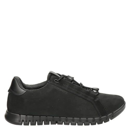 Ecco Nubuck sneakers zwart