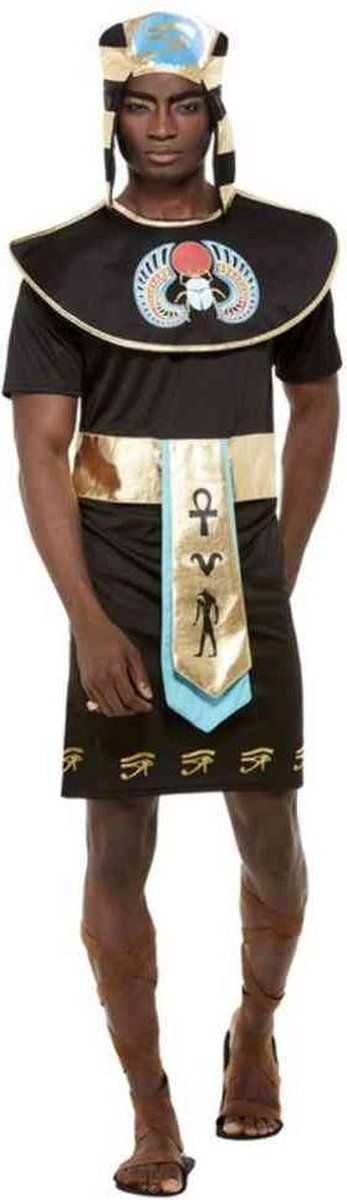 Smiffys Egyptian King Costume - Black - Size M