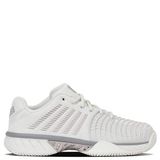 K-Swiss EXPRESS LIGHT 3 CLAY mesh tennisschoenen - wit/grijs