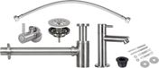 Differnz Ensemble de robinet de fontaine Chrome mat 30.415.01
