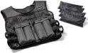 Tunturi Gilet lesté - Réglable - 10 kg - Noir