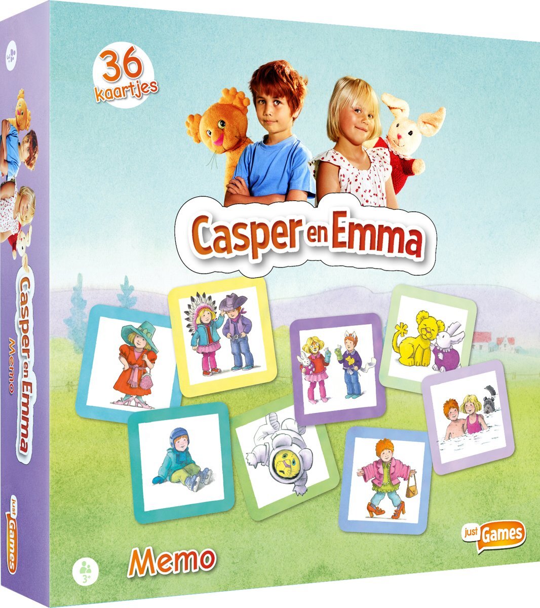 Just Games Casper en Emma - memo