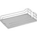Kesseböhmer Tablette à suspendre Arena Classic+ pour tiroir frontal d'élément bas/haut antidérapant, aluminium blanc - 250x462x106 mm