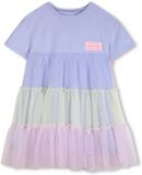 Billieblush U21823 Jurk Blauw 12 Jaar Meisje Korte Mouw Polyester Effen Lang