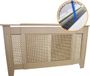 Cache-radiateur réglable MDF non fini 1400 mm - 1920 mm
