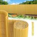 Merkloos 1x5m PVC Privacyscherm Tuinafscheiding & Balkonscherm Wind- en Weerbestendig, UV-Bestendig voor Tuin & Terras, Bamboe