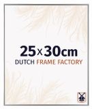 Dutch Frame Factory Fotolijst 25x30 cm - Kunststof - Zilver Hoogglans - Easy