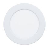EGLO connect.z Fueva 6-Z Smart Inbouwspot - Badkamer/Buiten - LED - Ø 12 cm - Wit - Instelbaar RGB & wit licht - Dimbaar - Zigbee