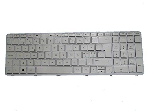 RTDpart Laptop toetsenbord voor HP Pavilion 15-N000 15-N100 15-E000 Wit Met wit frame Nordic NE 720597-DH1 720597-DH1 AER65X00320 SN6126W SG-59810-79A 2B-06940Q111