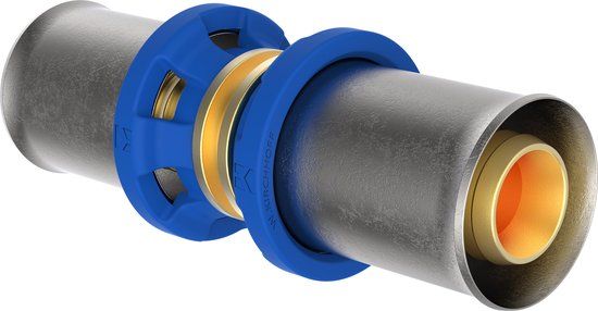 KIRCHHOFF MS fitting, blanco, 16 mm, persfitting voor meerlagen buis