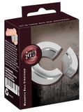 Sextreme – Magnetische Cock Ring voor Versimpeld en Snel Gebruik 20 mm Dikte - Zilver