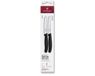 Victorinox tafelmes set - 2 stuks kartel 11cm zwart