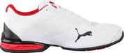 Puma Hardloopschoenen Low Tazon 6 FM Mannen 44 Polyester Wit/Zwart/Zilver