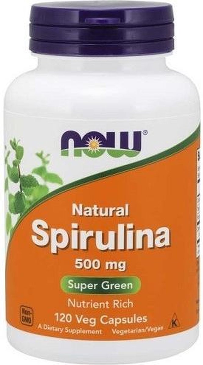 Now Foods Spirulina Natural 500mg 120v-caps