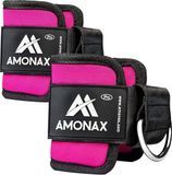 Amonax Enkelbandjes voor kabelmachines (2 stuks)