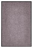 Andiamo Premium Wash & Clean Deurmat - Duurzame Vuilvangmat Huisingang - Voor Binnen of Overdekte Buitenruimte - Absorberende Voetveger 40 x 60 cm Taupe