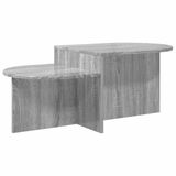 vidaXL Salontafel Grijs sonoma 100 x 50 x 40 cm Bewerkt hout