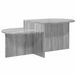 vidaXL Salontafel Grijs sonoma 100 x 50 x 40 cm Bewerkt hout