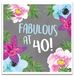 Fab 40, 40E Bday Card