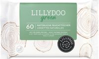 Lillydoo billendoekjes green, 60 stuks