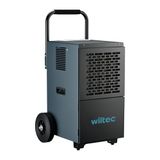 Wiltec bouwdroger tot 50 l/dag, luchtontvochtiger 650 W, luchtdroger met 7 l tank voor ruimten en nieuwbouw, ontvochtigingsapparaat met 24-uurs timer tegen schimmel en rotting en bij waterschade