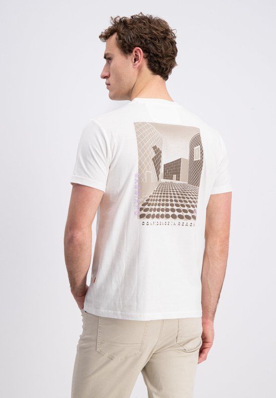 Gabbiano Heren Shirt Bara 1565111 102 Ecru