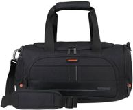 American Tourister AT WORK NXT - Reistas 40x30x20 cm, handbagage cabinetas voor Ryanair/Wizz Air/Vueling, weekender met schoenvak, voor vakantie & sport, 26.5L, Zwart