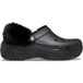 Crocs Classic Platform Sabots Doublés Polaire Femme
