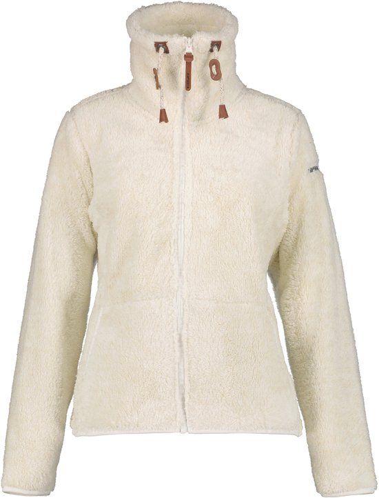 Icepeak Colony - Fleecevest - Dames - Natural White - Maat L