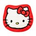 Franco Collectibles Badmat, zachte antislip-mat voor in de badkamer, poly-knit-materiaal, Hello Kitty (officieel gelicentieerd product)