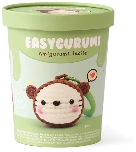Graine Creative Graine Easygurumi Haakset Beer - incl. Naald en Garen