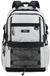 Aoking Unisex Backpack Polyester Vegan Fashion XN2516B Light Grey 34x19x47 cm
