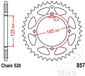JT Sprockets JTR857.42 42T Staal Achterwiel
