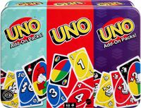 Mattel Games UNO & 2 Add-On Packs