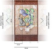A.S. Création Oude Muur met Graffiti Fotobehang | Industrieel - Meerkleurig - Livingwalls The Wall II