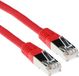 ACT IB7500 F/UTP CAT5E Patchkabel Rood - 50 cm