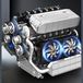 Kit de construction Moteur de voiture de sport Modèle 10213