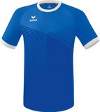Erima Mantua Shirt Korte Mouw Kinderen - Wit / New Royal | Maat: 140