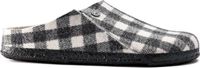 Birkenstock Zermatt Shearling Pantoffels Plaid White Wolvilt Regular-fit - Maat 42