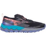 Mizuno Wave Ibuki 5 Trailschoen Dames - Zwart, Veelkleurig, Maat 38,5